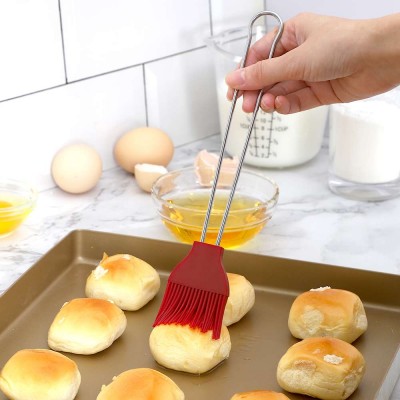 Food Grade Barbecue Utensil Silicone Basting BBQ Brush Non stick Silicone Oil brush