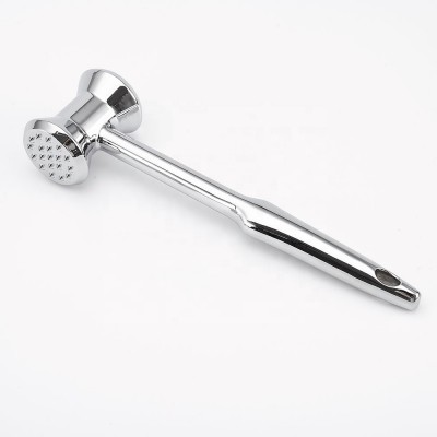 Heavy Duty Stainless Steel Dual-Sided Meat Mallet Meat Tenderizer Hammer Tool For Tenderizing Steak