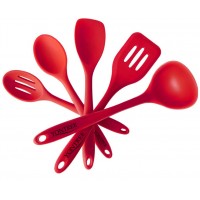 Hot Selling Set of 5-Piece Heat-Resistant Silicone Cooking Utensils Set