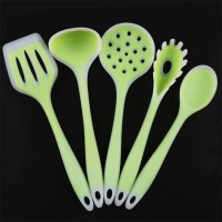 5 Pcs/Set High Quality Kitchen Cooking Utensils Silicone Spatula Set